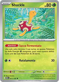 Shuckle 011/188 Reverse NM (ITA)