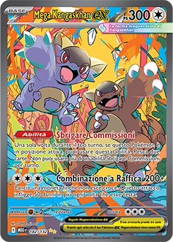 Mega Kangaskhan-ex 182/188 NM (ITA)