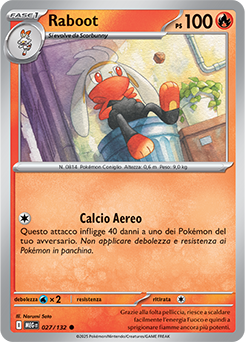 Raboot 027/188 Reverse NM (ITA)