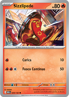 Sizzlipede 029/188 NM (ITA)