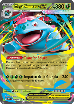 Mega Venusaur-ex 003/188 NM (ITA)