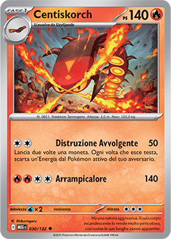 Centiskorch 030/188 NM (ITA)