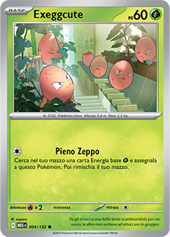 Exeggcute 004/188 Reverse NM (ITA)