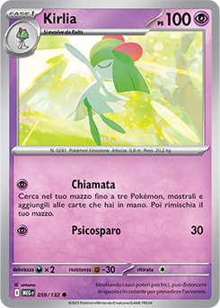 Kirlia 059/188 NM (ITA)