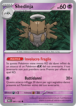 Shedinja 061/188 NM (ITA)
