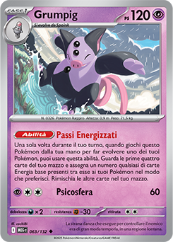 Grumpig 063/188 Reverse NM (ITA)
