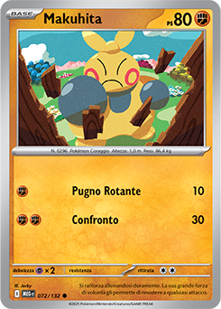Makuhita 072/188 NM (ITA)