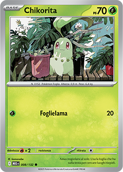 Chikorita 008/188 NM (ITA)
