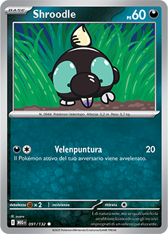 Shroodle 091/188 Reverse NM (ITA)