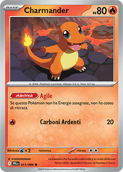 Charmander 011/130 NM (ITA)