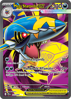 Mega Sharpedo-ex 113/130 NM (ITA)