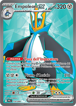 Empoleon-ex 114/130 NM (ITA)