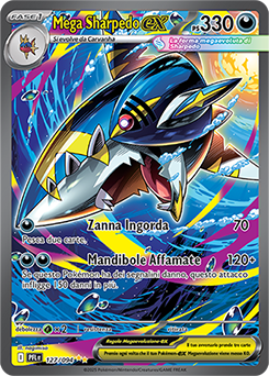 Mega Sharpedo-ex 127/130 NM (ITA)