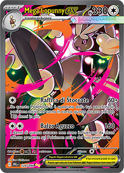 Mega Lopunny-ex 128/130 NM (ITA)