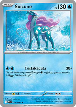 Suicune 026/130 Reverse NM (ITA)