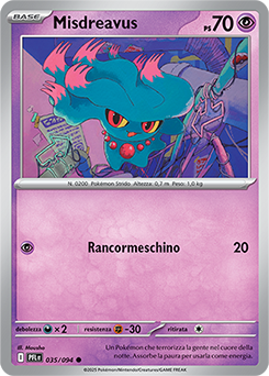 Misdreavus 035/130 NM (ITA)