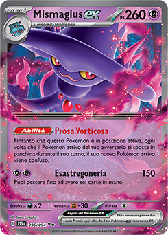 Mismagius-ex 036/130 NM (ITA)