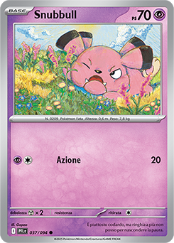 Snubbull 037/130 NM (ITA)