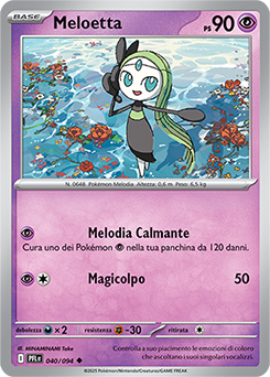 Meloetta 040/130 NM (ITA)