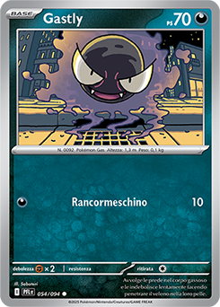 Gastly 054/130 Reverse NM (ITA)
