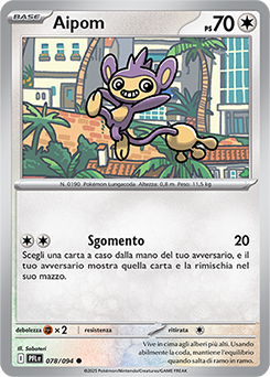 Aipom 078/130 NM (ITA)