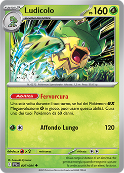 Ludicolo 007/130 Reverse NM (ITA)