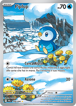 Piplup 098/130 NM (ITA)