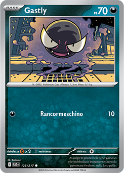 Gastly 123/295 NM (ITA)