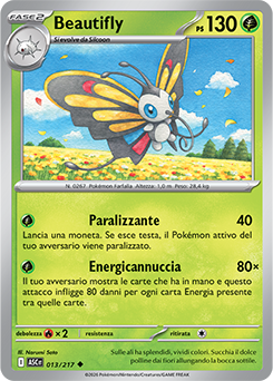 Beautifly 013/295 Reverse Energy Pattern NM (ITA)