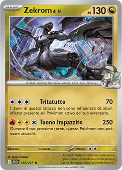 Zekrom di N 155/295 NM (ITA)