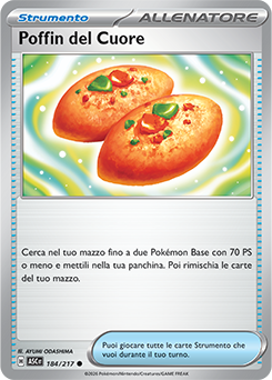 Poffin del Cuore 184/295 Reverse Ball Pattern NM (ITA)