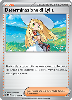 Determinazione di Lylia 192/295 NM (ITA)