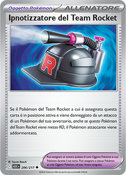 Ipnotizzatore del Team Rocket 206/295 Reverse Energy Pattern NM (ITA)