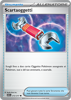 Scartaoggetti 212/295 Reverse Ball Pattern NM (ITA)