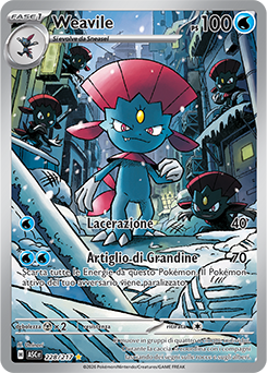 Weavile 228/295 NM (ITA)