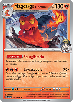 Magcargo di Armonio 024/295 NM (ITA)