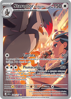 Staraptor di Ubaldo 249/295 NM (ITA)