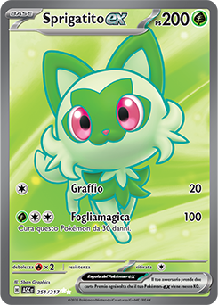 Sprigatito-ex 251/295 NM (ITA)