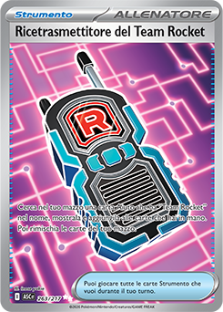Ricetrasmettitore del Team Rocket 263/295 NM (ITA)