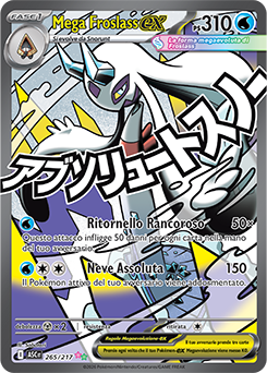 Mega Froslass-ex 265/295 NM (ITA)