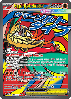Mega Hawlucha-ex 268/295 NM (ITA)