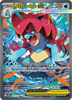 Mega Feraligatr-ex 274/295 NM (ITA)