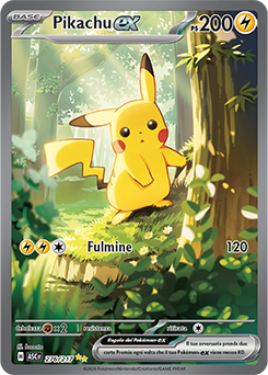 Pikachu-ex 276/295 NM (ITA)