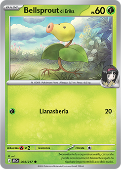 Bellsprout di Erika 004/295 NM (ITA)