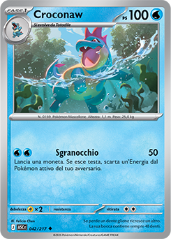 Croconaw 042/295 NM (ITA)