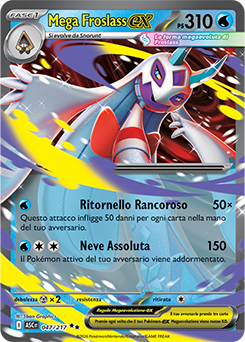 Mega Froslass-ex 047/295 NM (ITA)