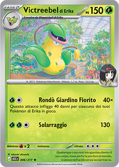 Victreebel di Erika 006/295 NM (ITA)