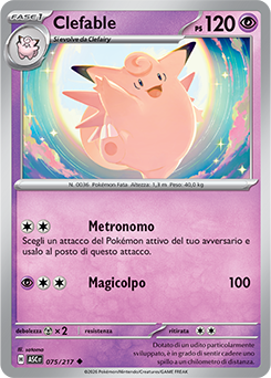 Clefable 075/295 NM (ITA)