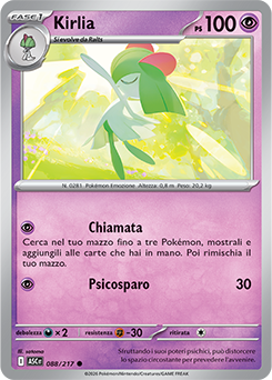 Kirlia 088/295 NM (ITA)