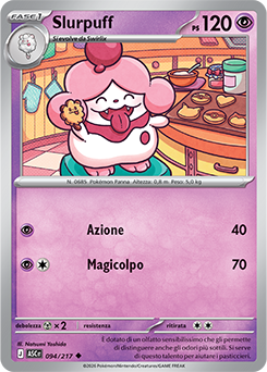 Slurpuff 094/295 NM (ITA)